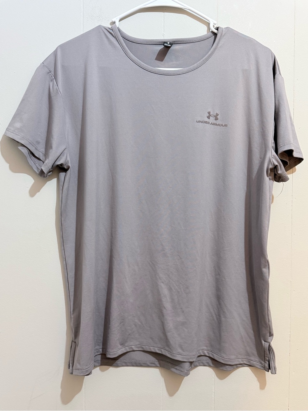 Under Armour Vanish Energy 2.0 Women's Short Sleeve Shirt Grey Size M